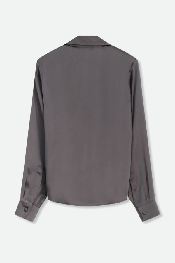 CIELO BLOUSE IN SILK CHARMEUSE - Image 6