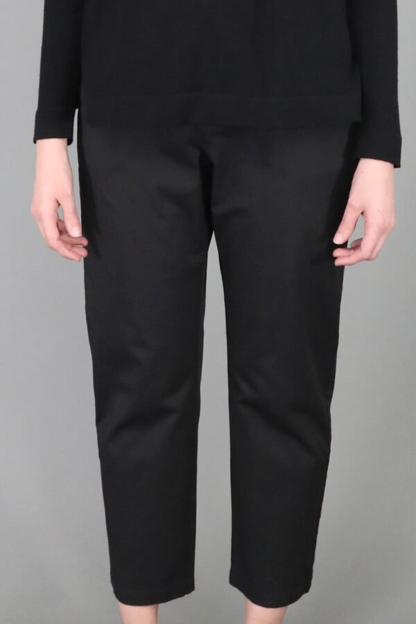 PASCAL BACK SEAMED PANT IN ITALIAN COTTON - Image 2