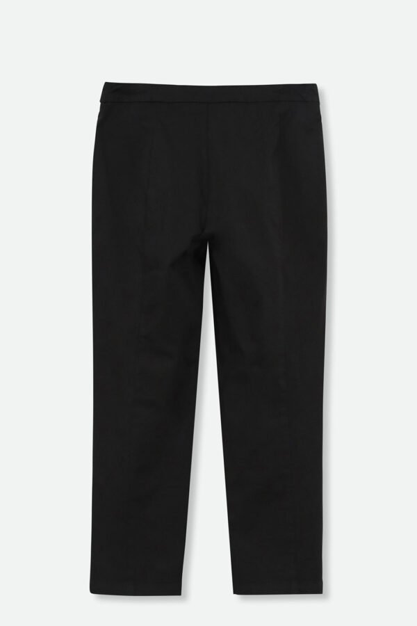 PASCAL BACK SEAMED PANT IN ITALIAN COTTON - Image 3